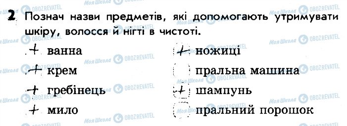 ГДЗ Природознавство 3 клас сторінка 2