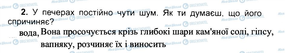 ГДЗ Природознавство 3 клас сторінка 2