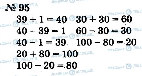 ГДЗ Математика 2 класс страница 95
