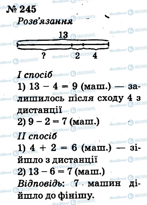 ГДЗ Математика 2 класс страница 245