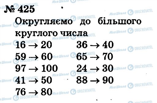 ГДЗ Математика 2 клас сторінка 425