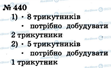 ГДЗ Математика 2 клас сторінка 440