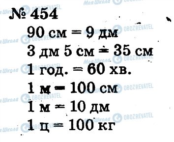 ГДЗ Математика 2 клас сторінка 454