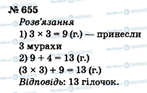 ГДЗ Математика 2 класс страница 655