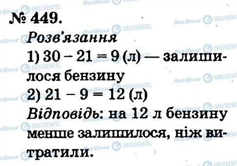 ГДЗ Математика 2 клас сторінка 449