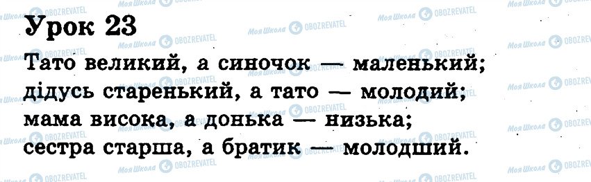ГДЗ Українська мова 2 клас сторінка 23