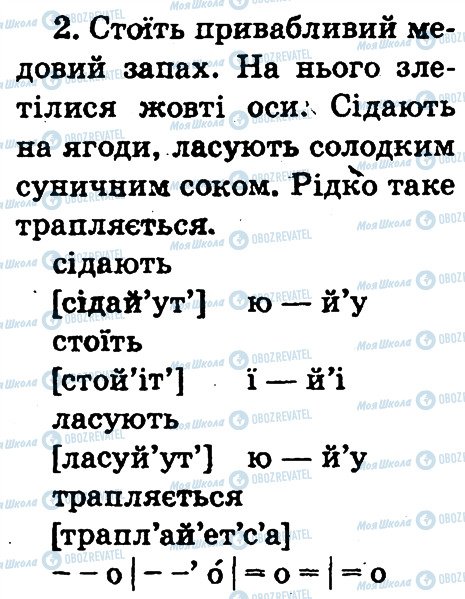 ГДЗ Українська мова 2 клас сторінка 2