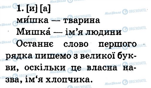 ГДЗ Українська мова 2 клас сторінка 1