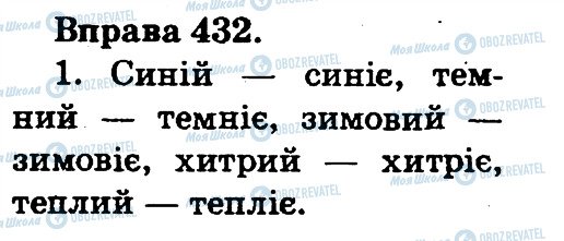 ГДЗ Українська мова 2 клас сторінка 432