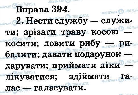 ГДЗ Українська мова 2 клас сторінка 394