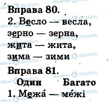 ГДЗ Українська мова 2 клас сторінка 80