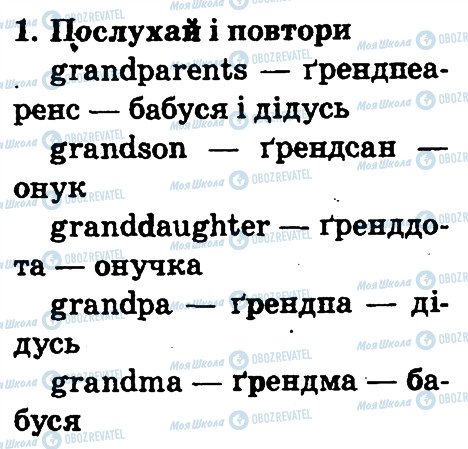 ГДЗ Англійська мова 2 клас сторінка 1