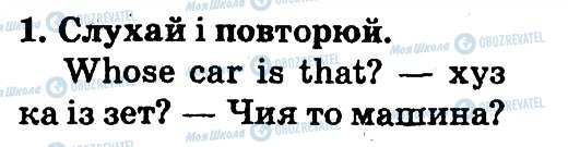 ГДЗ Английский язык 2 класс страница 1