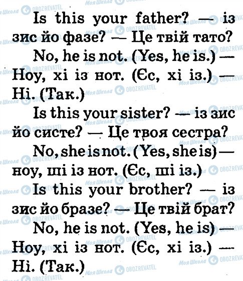 ГДЗ Англійська мова 2 клас сторінка 3