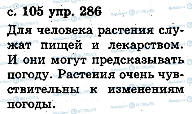 ГДЗ Російська мова 2 клас сторінка 286
