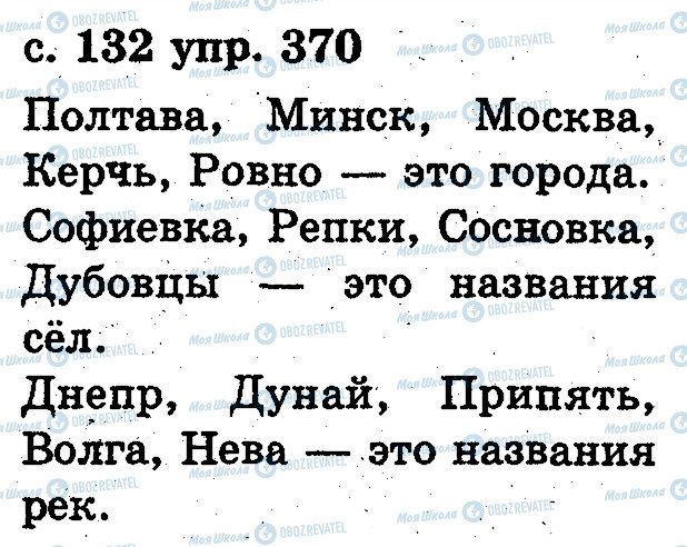 ГДЗ Російська мова 2 клас сторінка 370