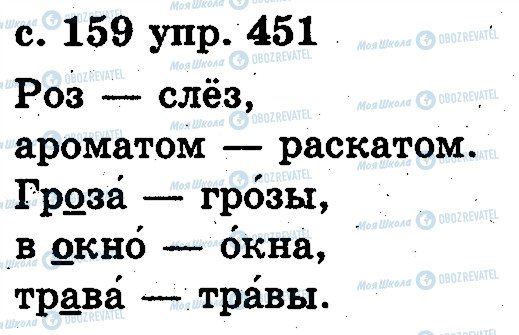 ГДЗ Російська мова 2 клас сторінка 451
