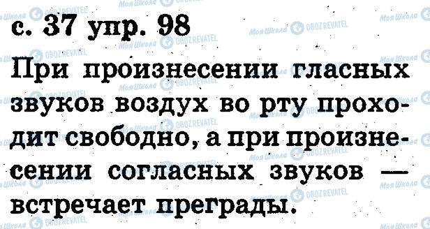ГДЗ Російська мова 2 клас сторінка 98