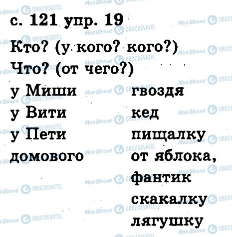 ГДЗ Російська мова 2 клас сторінка 19