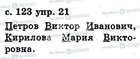 ГДЗ Російська мова 2 клас сторінка 21