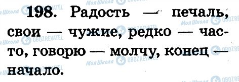 ГДЗ Російська мова 2 клас сторінка 198
