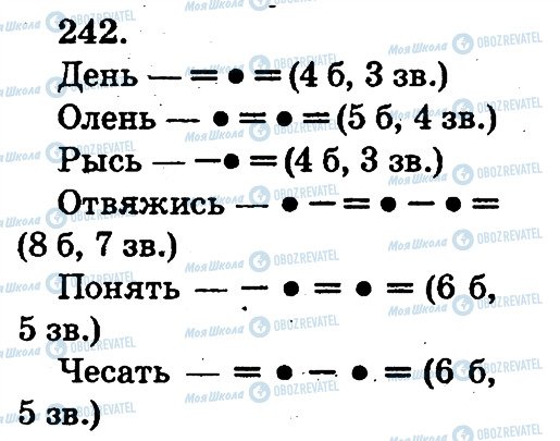 ГДЗ Російська мова 2 клас сторінка 242