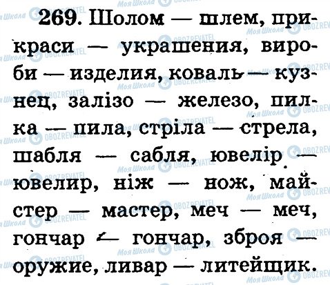 ГДЗ Російська мова 2 клас сторінка 269