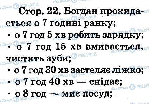 ГДЗ Основи здоров'я 2 клас сторінка 22