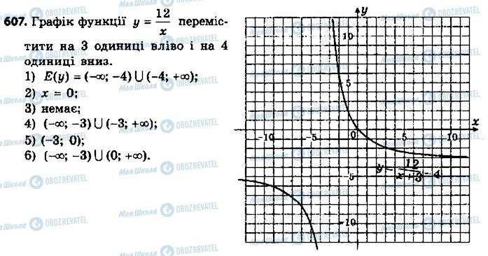 ГДЗ Алгебра 9 класс страница 607