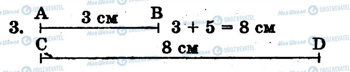 ГДЗ Математика 1 клас сторінка 3