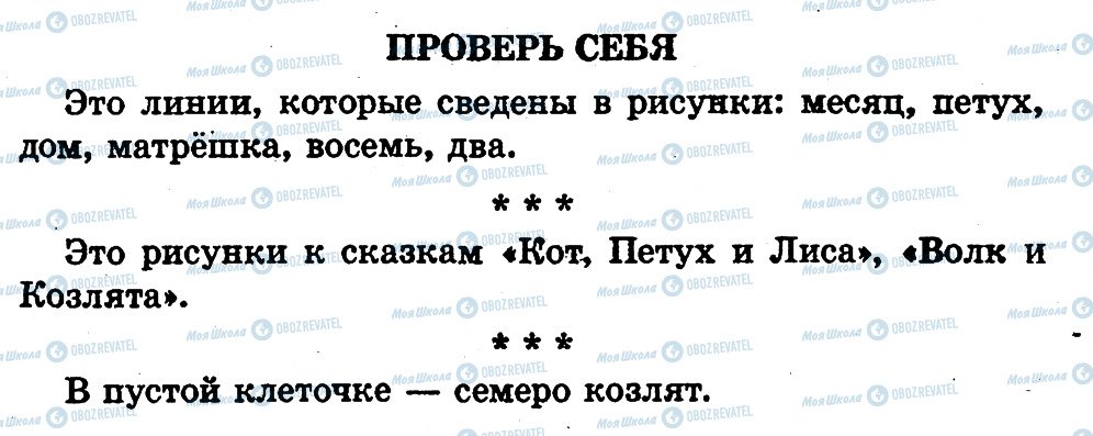 ГДЗ Російська мова 1 клас сторінка страница68