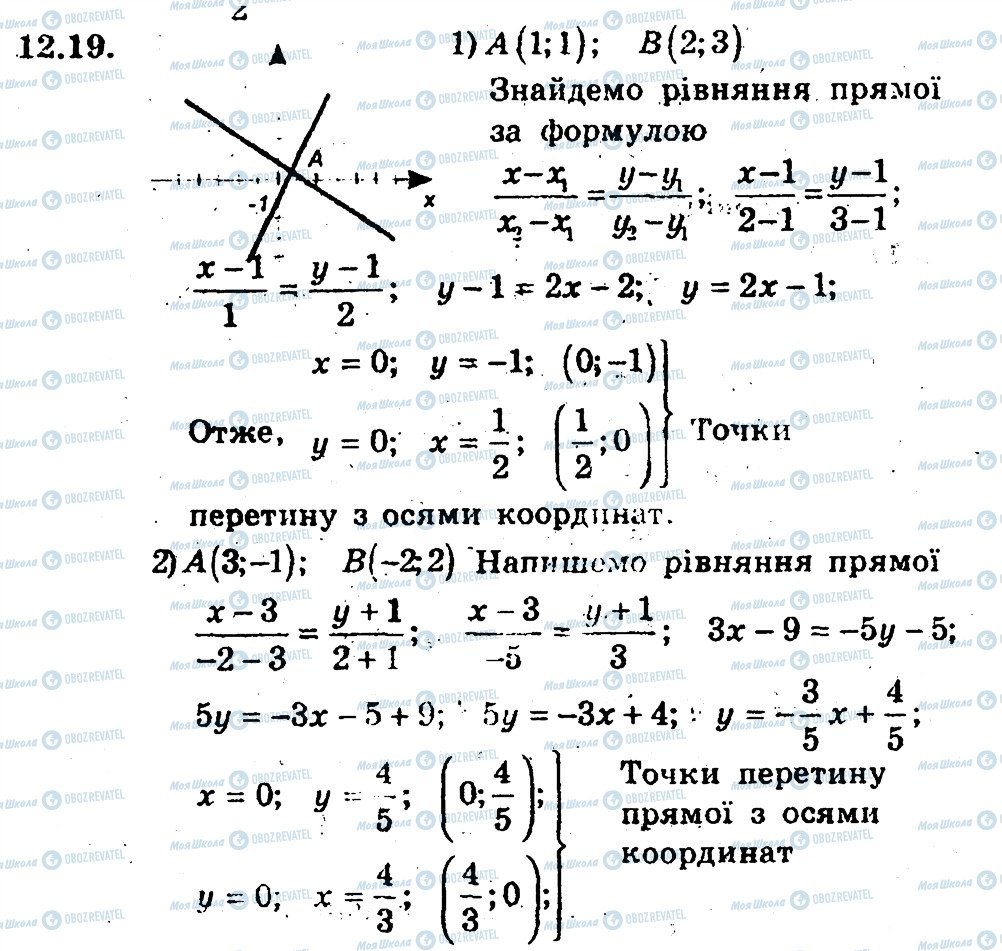 ГДЗ Геометрія 9 клас сторінка 19