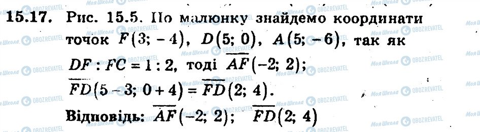 ГДЗ Геометрія 9 клас сторінка 17