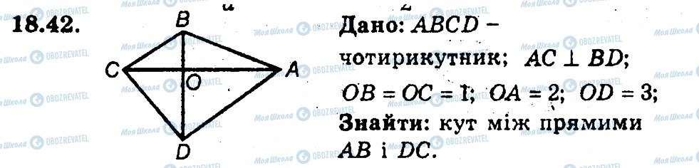 ГДЗ Геометрія 9 клас сторінка 42