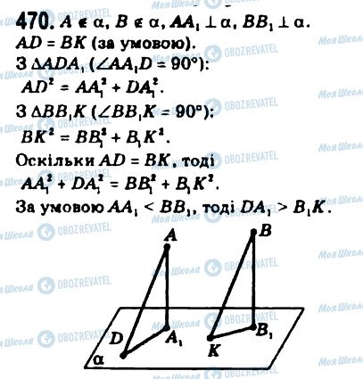 ГДЗ Математика 10 клас сторінка 470
