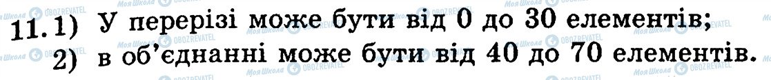 ГДЗ Алгебра 10 клас сторінка 11