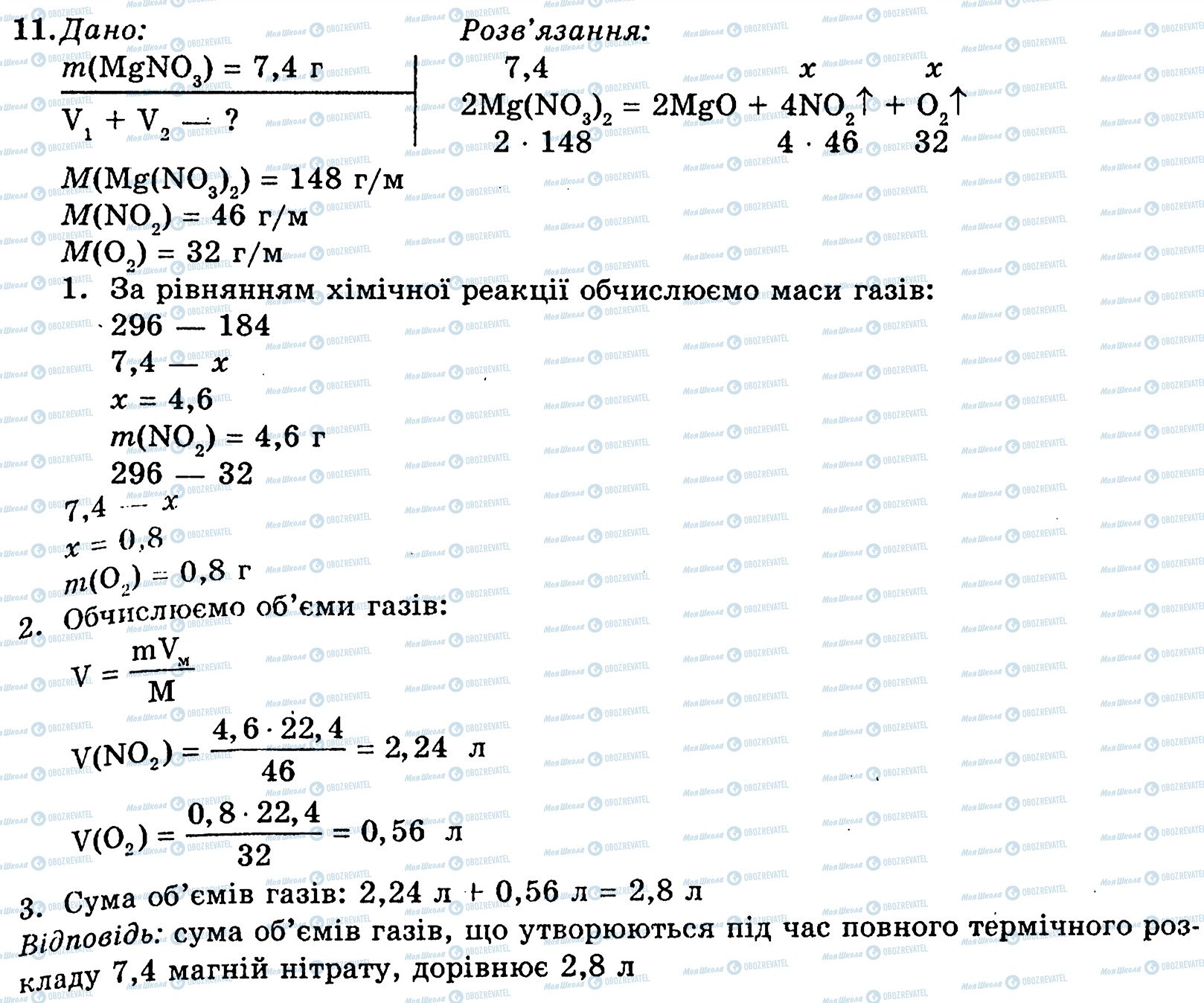 ГДЗ Химия 10 класс страница 11