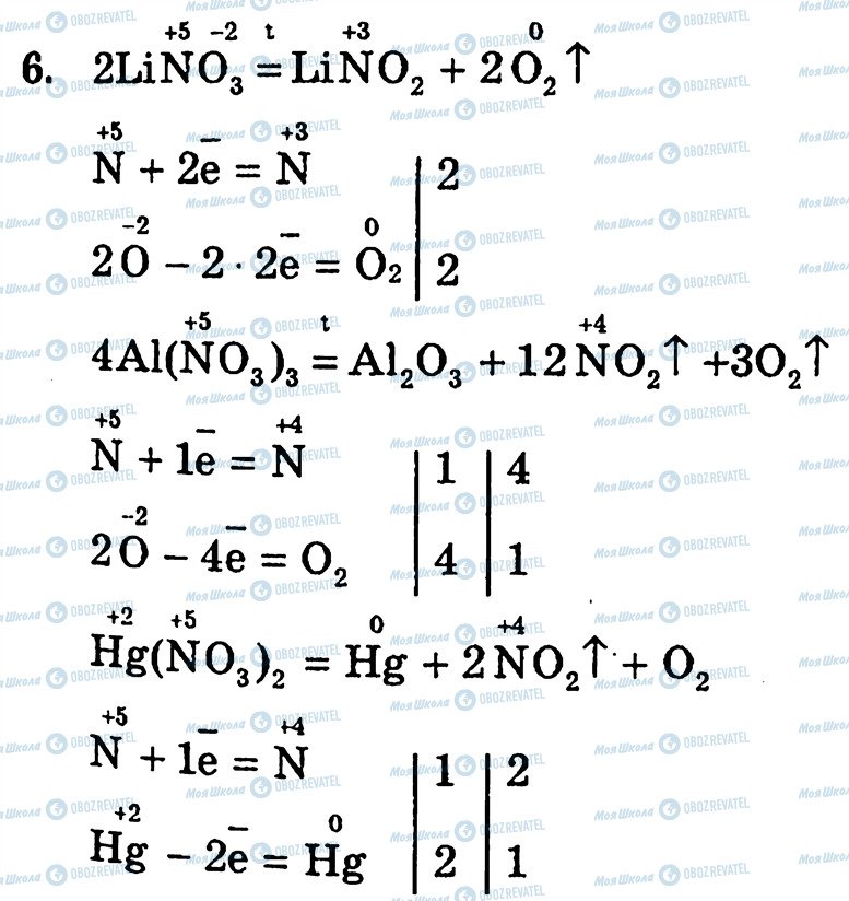 ГДЗ Хімія 10 клас сторінка 6