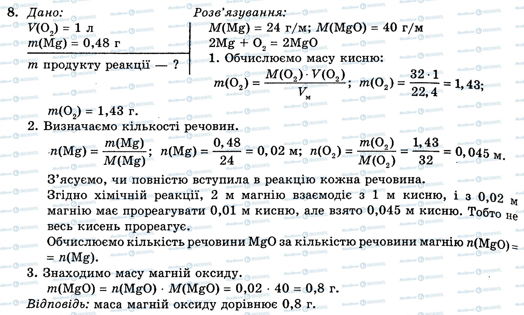 ГДЗ Химия 10 класс страница 8