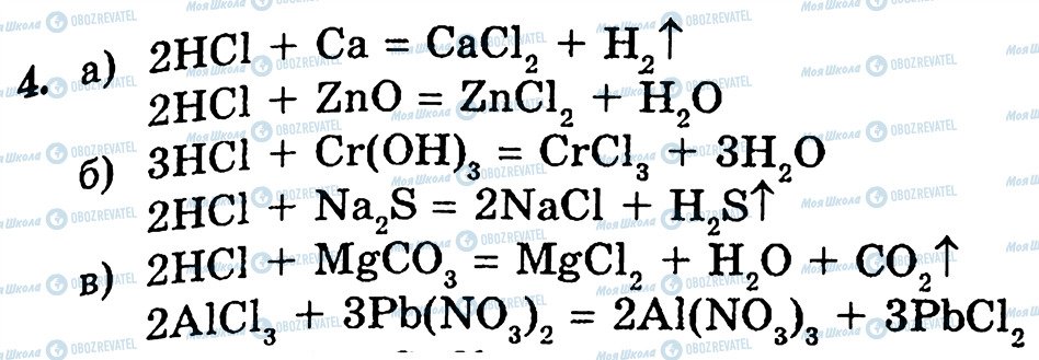 ГДЗ Химия 10 класс страница 4