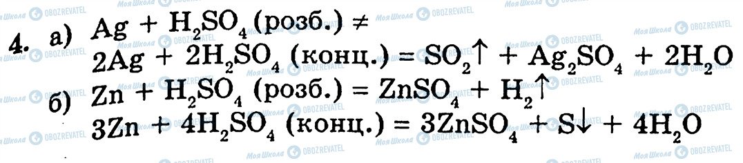 ГДЗ Хімія 10 клас сторінка 4