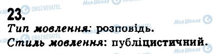 ГДЗ Українська мова 9 клас сторінка 23