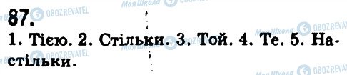 ГДЗ Українська мова 9 клас сторінка 87