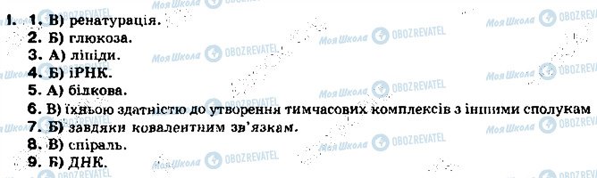 ГДЗ Биология 10 класс страница 1