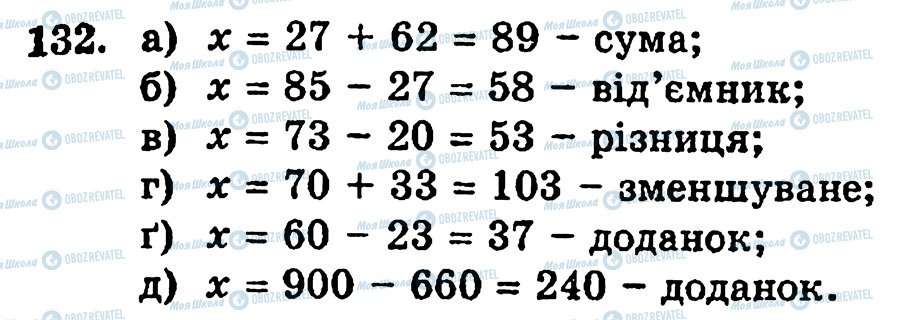 ГДЗ Математика 5 класс страница 132