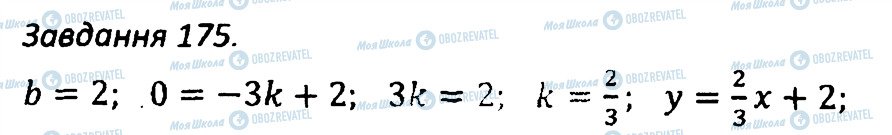 ГДЗ Алгебра 7 клас сторінка 175
