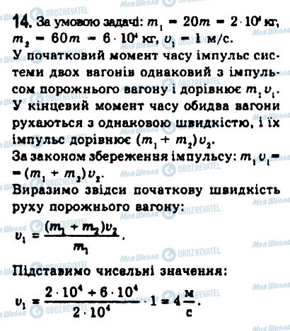 ГДЗ Фізика 10 клас сторінка 14