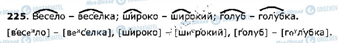 ГДЗ Українська мова 5 клас сторінка 225
