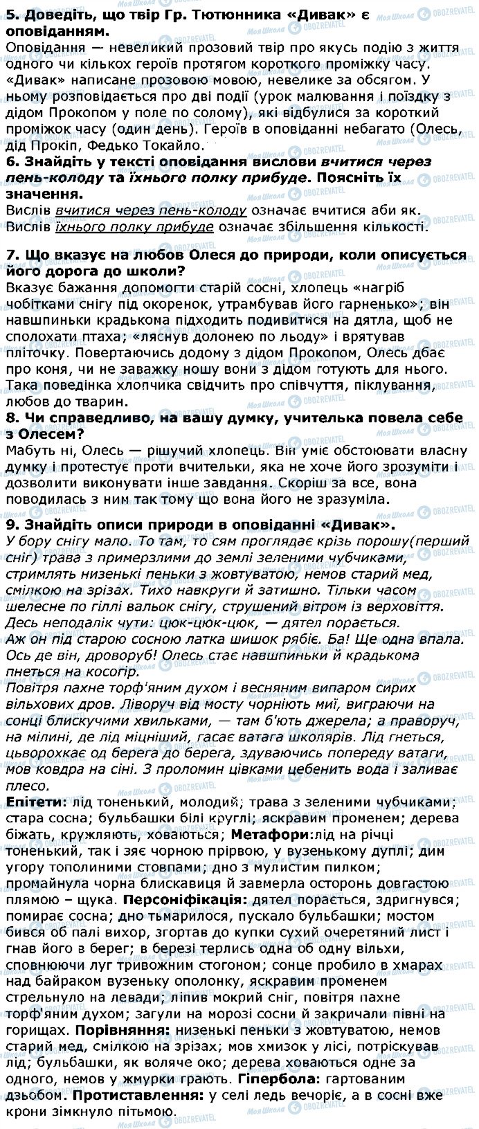 ГДЗ Українська література 5 клас сторінка ст221