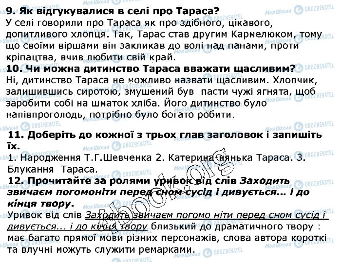 ГДЗ Українська література 5 клас сторінка ст194